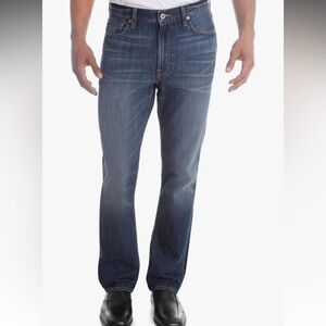 Lucky Brand 181 Relaxed Straight Fit Denim Jeans (Short Inseam)